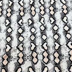 Animal Print Snake Spandex Fabric 4-way Stretch 60″wide by the Yard for Swimwear