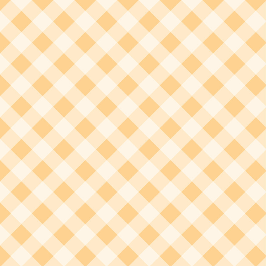 Nature Sings Yellow Dorothy Check 24118 Fabric Poppie Cotton by the Half Yard