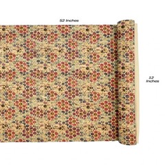 Cork Fabric by The YardCork Fabric for Sewing with Colored Spots Surface12 * …
