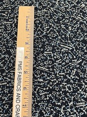 7/8 yard MODA Starry Sky 100% cotton fabric Novelty Celestial Midnight 24162