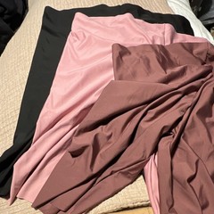 Pink, Mauve, Black Bike Shorts 3XL