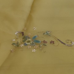 SILK Mustard Yellow FABRIC 10 Yards x 22 Inches Wide or 360 Inches x 22 Wide
