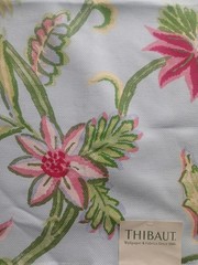 26″x26″ Thibaut discontinued Georgetown print fabric T6135