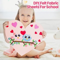 460 Pcs Felt Sheets 12×8 Inch, 20 Colors – Stiff Fabric for Crafting, DIY Projec