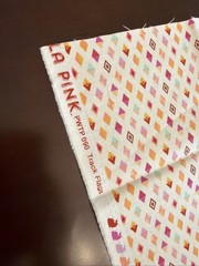 18″x22″ FQ Slow and Steady Tula Pink, Rust , Grandstand cotton print PWTP087