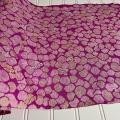 SILK Fuchsia Multicolor FABRIC 16 Yards x 15 Inches Wide or 576 Inches x 15 Wide