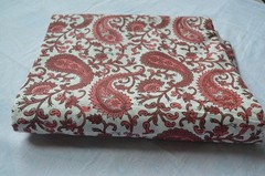 5 Yard Hand Block Paisley Print 100%Cotton Fabric NO TARRIF CHARGES 100%✅ZK_162#