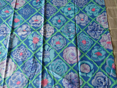 KAFFE FASSETT CAMELLIA BLUE PWGP132 33” X WOF original issue