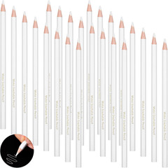 24 Pcs Sewing White Fabric Pencil Bulk Tailor Water Soluble Pen |