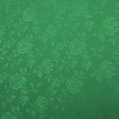 Regal Rose Emerald Green Brocade Jacquard Fabric Upholstery 58″ By The Yard