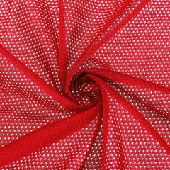 62″ Stretch Knitted Fabric for Backpack Pockets, Red 3 yards