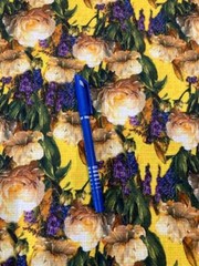 Authentic Top Italian designer. Made in Italy cotton fabric 154 x 150 cm