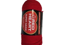 Red Hear yard bundle lot of 5 Pin, white, blue, purple red No Dye lot
