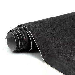 17×70 Inch Premium Black Suede Fabric Wrap – Self-Adhesive Stretchable Interior