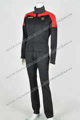 Sierra Command Cosplay Costume For Star Trek Online Final Decision Jacket Suit