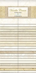 2 1/2″ Strips – Vanilla Cream 40 Karat Gems 2.5″ Fabric Precuts M205.27