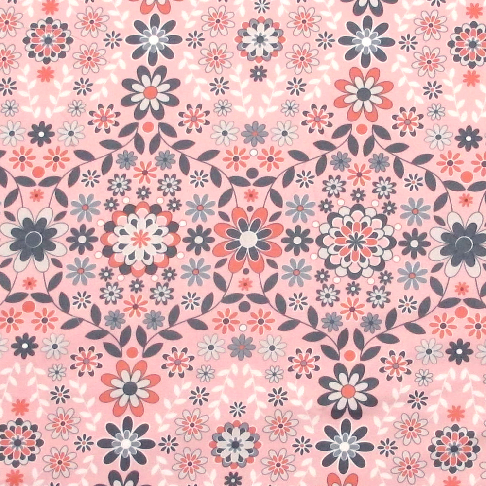 FREE SPIRIT “SILENT CINEMA” HOME DECOR SUNRISE Orange by the 1/2 yard