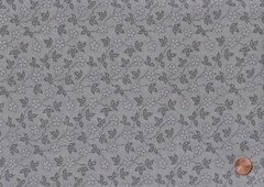 Gray & Steel Gray JELLY ROLL: 20) 2 1/2″ Strips, Quilting 100% Cotton Fabric