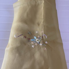 SILK Mustard Yellow FABRIC 10 Yards x 22 Inches Wide or 360 Inches x 22 Wide