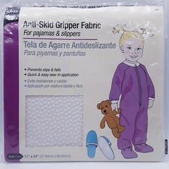 NEW Dritz Anti-Skid Gripper Fabric 24″White #564 Sewing Supplies slippers pjs