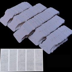 520 Pack Cardboard Floss Bobbins,Floss Cards for Wrap and Store 520bobbins