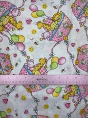Party Animal Fabric by Fabri-Quilt 100-192 Cotton 44″ BTY