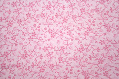 PINK FLOWERS AND VINES ON PINK FROM PETER PAN FABRICS – 100% COTTON FABRIC