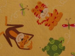 Fabric Baby ANIMAL BY Fabric Tradition 2009s 44″ X 45″ No:161