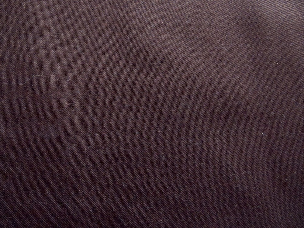 1 yd 100% Cotton Fabric Quilters only Solid Dark Brown