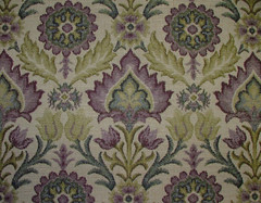 Arts And Crafts Grape Woven Jacquard Fabric Curtain Upholstery Cushion Multi Use