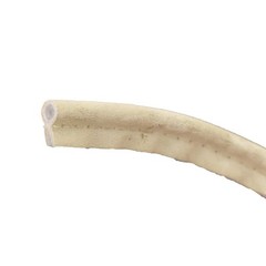 Boat Puff Cord Welting | Faux Leather Beige 5/8 x 1/4 Inch (YD)