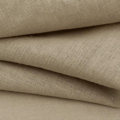 Natural Linen Cotton Fabric 2 Yards 61″ Wide, Linen Cotton Blend | Breathable 60