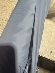 Mid Grey Nylon Jacket Liner Fabric 60”W Garment Material by the Yard