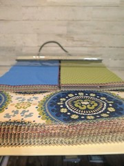 Richloom Fabrics Solarium Fabric Sample Polyester 12×13 64 Pcs Olefin 6×9 40 Pcs