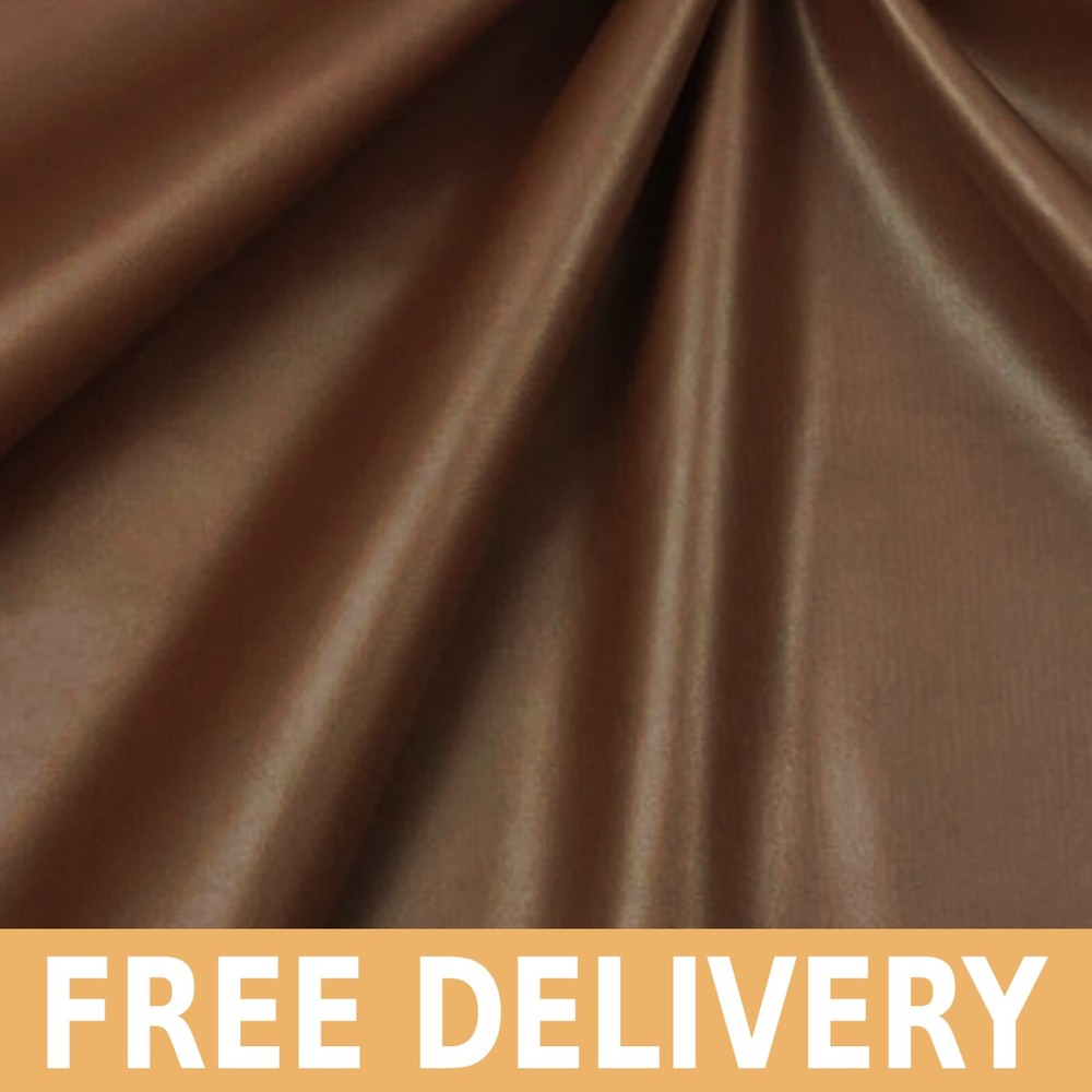 Brown Faux Leather Fabric – 56″ Wide style#334-8ZA – Free Shipping!