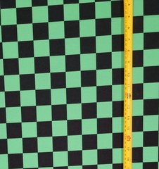 TANJIRO PATTERN DEMON SLAYER ANIME 1 YARD FABRIC ( 36″ X 58″ ) BRAND NEW
