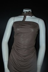 Micro Modal100% Knit Fabric Jersey Ecofriendly Super Soft & Silky Bark Brown