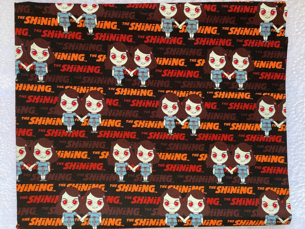 NEW & HTF Camelot Fabrics Stephen King THE SHINING GRADY GIRLS TWINS 100% Cotton