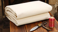 ® Pack of 5 Yard, 100% Cotton Muslin Fabric 48” Inch Wide, Natural Unbleached Me
