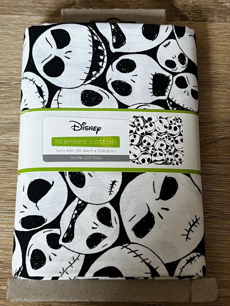 NEW Nightmare Before Christmas Fabric Panel 1 Yard 36 x 43 inches 100% Cotton