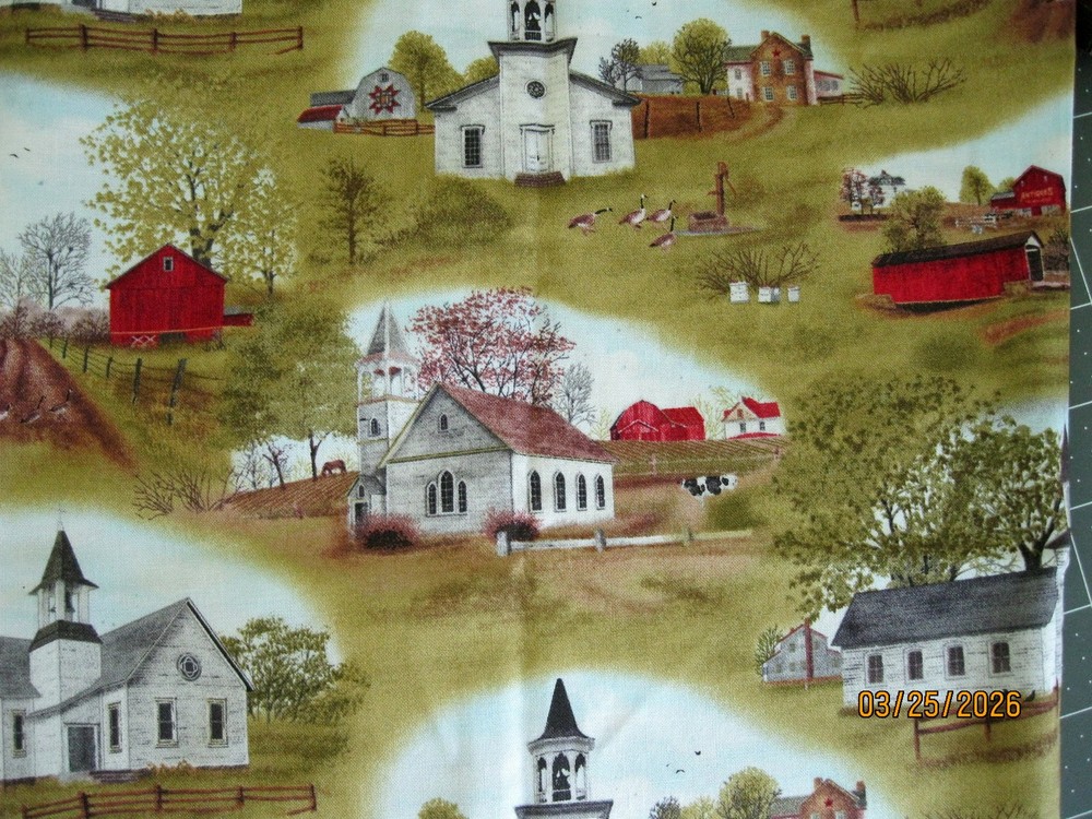 Churches and barns from Billy Jacobs for Elizabeth Studios