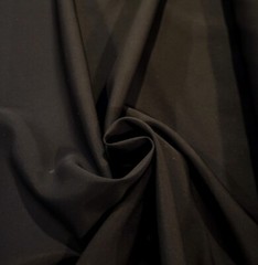 Black Suiting w/ Faint Sheen – Classically Elegant Option! Probably Wool-Nylon