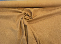 Protege Golden Brown Deer Trail Linen Cotton Slub Upholstery Fabric By the Yard