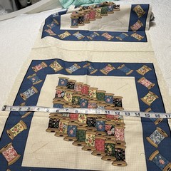 Vintage Spring Industries Thread Spools Pillow Panels