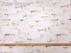 Belle Maison DUNA COPPER Pink Gray White Abstract Designer Drapery Uph Fabric