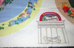 Vtg Fabric Traditions Four Seasons Cut & Sew Fabric Panel Circa 1998 Colorful!!