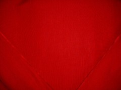16Y Scalamandre 36298 Viscose Ankara in Rosso Rubino Drapery Upholstery Fabric