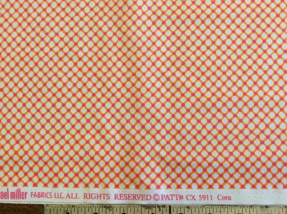 MICHAEL MILLER-HAPPY TONES SORBET CORA #CX5911- 1 3/8 YARDS