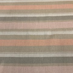 Sunbrella Fusion Glimpse Blush Pink Stripe Outdoor Upholstery Fabric