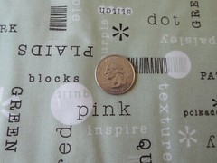 U-PICK choice COTTON Quilting FABRIC WORDS writing numbers Treasures Benartex #5